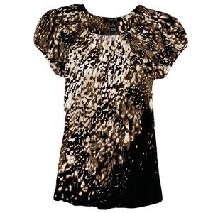 Women's Animal Print Top
